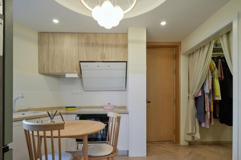 小户型一定要舍弃客厅？她以逆向思维布局，直接多出个衣帽间 - 家居知识