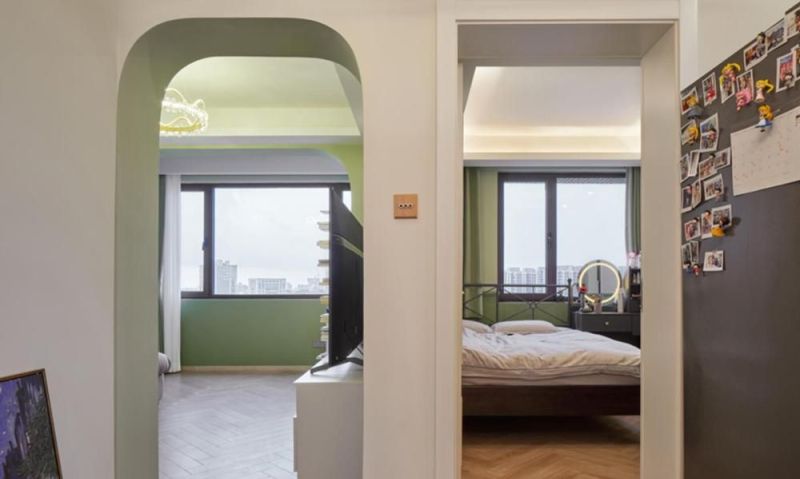 小户型一定要舍弃客厅？她以逆向思维布局，直接多出个衣帽间 - 家居知识