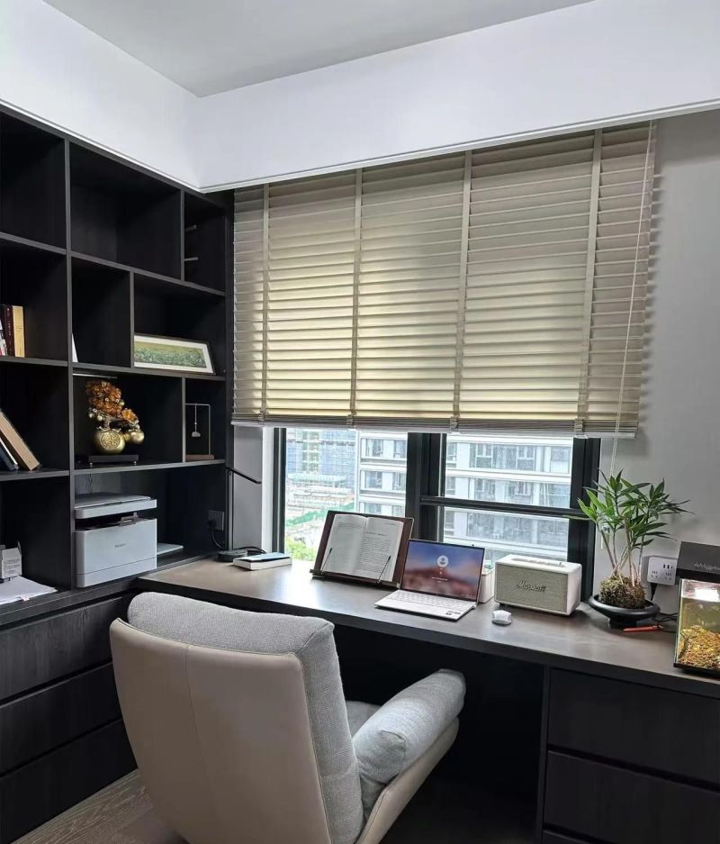 现代风家居装修案例！深色系+大理石的高级感拿捏 - 家居知识