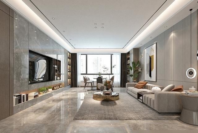 180㎡四居室，装修成现代风，高级感满满，走进去就感觉幸福满满 - 家居知识