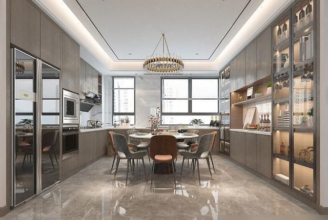 180㎡四居室，装修成现代风，高级感满满，走进去就感觉幸福满满 - 家居知识