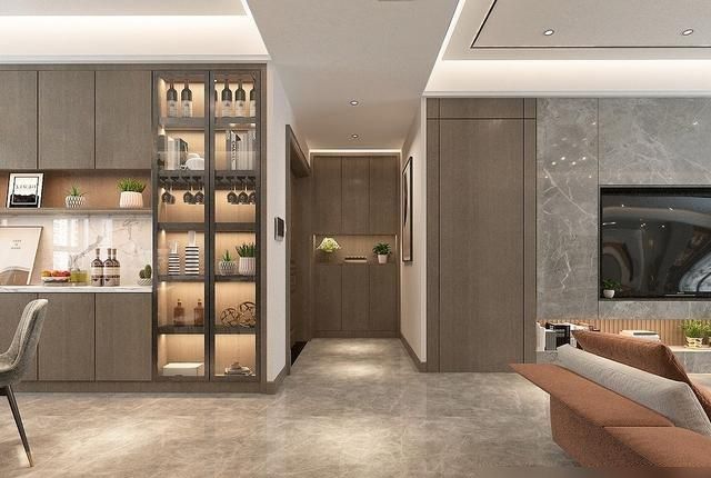 180㎡四居室，装修成现代风，高级感满满，走进去就感觉幸福满满 - 家居知识