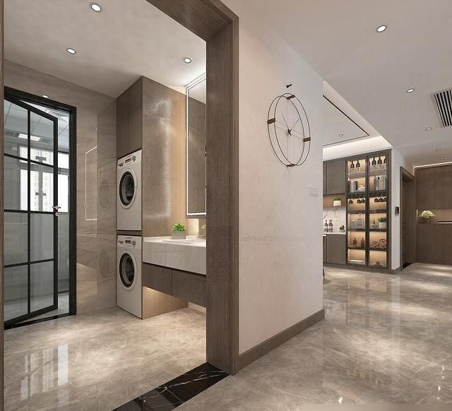 180㎡四居室，装修成现代风，高级感满满，走进去就感觉幸福满满 - 家居知识