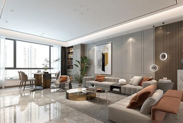 180㎡四居室，装修成现代风，高级感满满，走进去就感觉幸福满满 - 家居知识