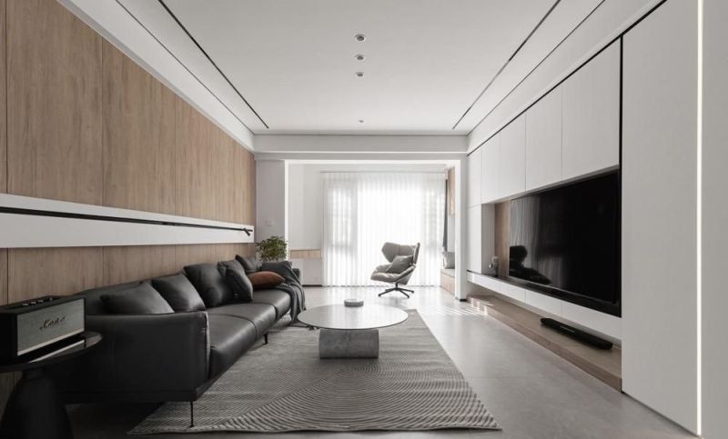 厦门107㎡极简家火了：两居变三居藏巧思，客厅细节圈粉无数 - 家居知识