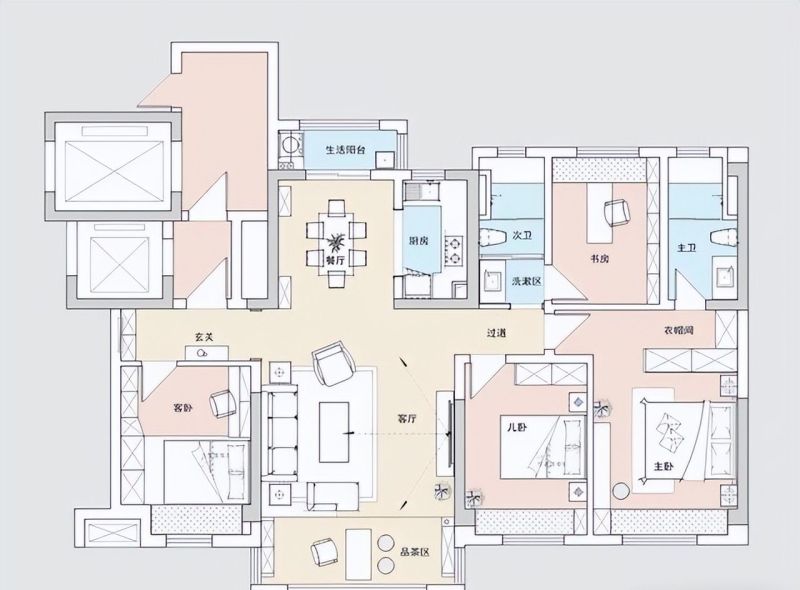 武汉夫妻新中式风装修，全屋充满了文化艺术气息，真的很有品味 - 家居知识