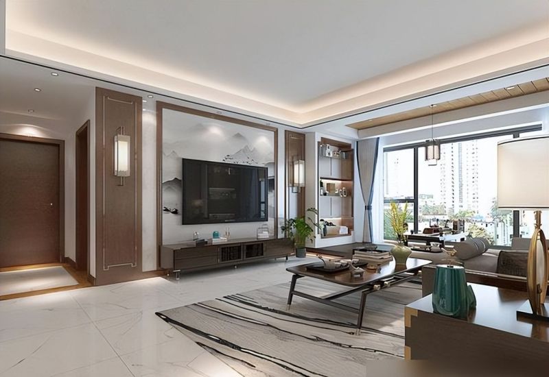 武汉夫妻新中式风装修，全屋充满了文化艺术气息，真的很有品味 - 家居知识