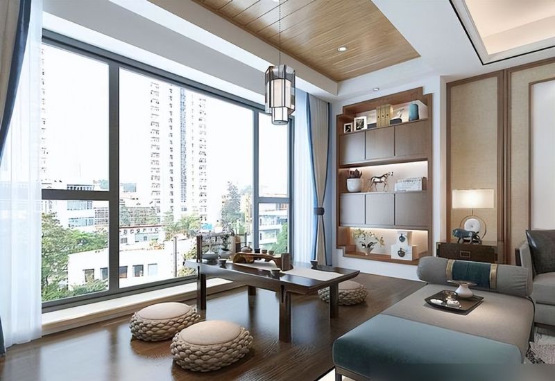 武汉夫妻新中式风装修，全屋充满了文化艺术气息，真的很有品味 - 家居知识