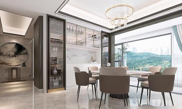 看完她家220㎡新中式装修后，感觉我家150㎡中式不香了，非常大气 - 家居知识