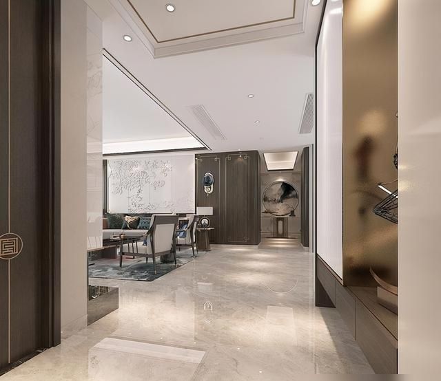 看完她家220㎡新中式装修后，感觉我家150㎡中式不香了，非常大气 - 家居知识