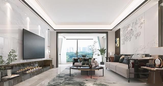 看完她家220㎡新中式装修后，感觉我家150㎡中式不香了，非常大气 - 家居知识