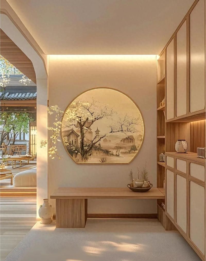 宋代美学与现代家居的完美融合，打造如山水画般的新中式空间