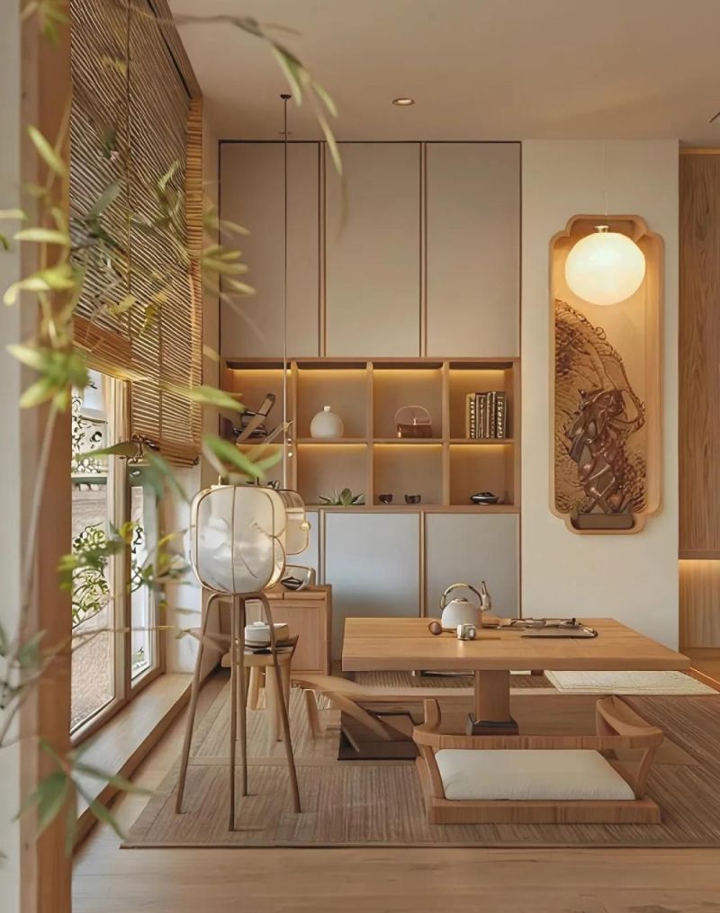 把宋代美学搬进家里！这个新中式空间，美得像一幅活着的山水画 - 家居知识