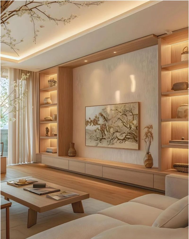 把宋代美学搬进家里！这个新中式空间，美得像一幅活着的山水画 - 家居知识