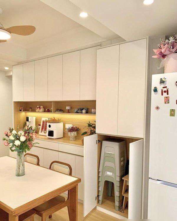 神仙木工打的餐边柜，真的好绝啊，快来抄作业！ - 家居知识