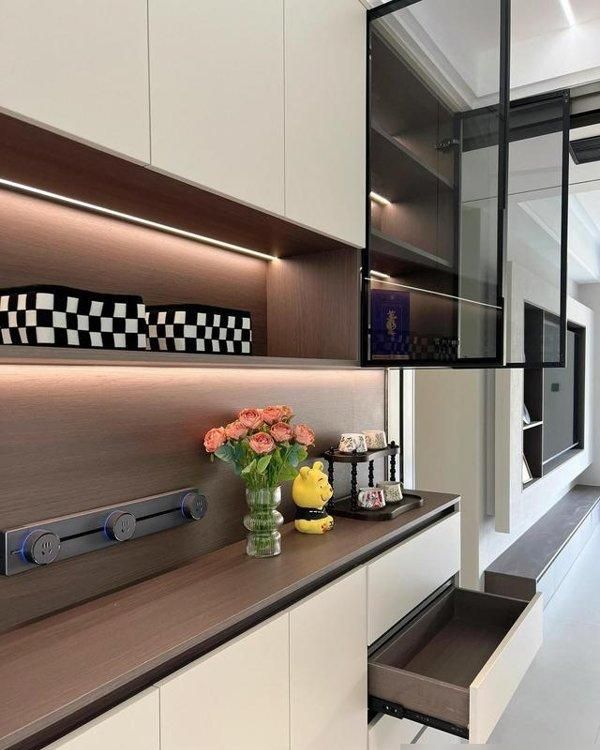 神仙木工打的餐边柜，真的好绝啊，快来抄作业！ - 家居知识