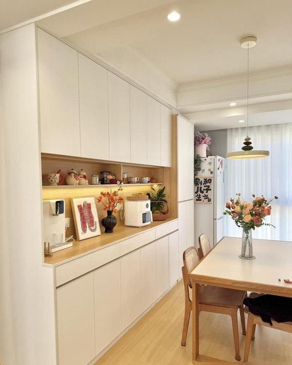 神仙木工打的餐边柜，真的好绝啊，快来抄作业！ - 家居知识