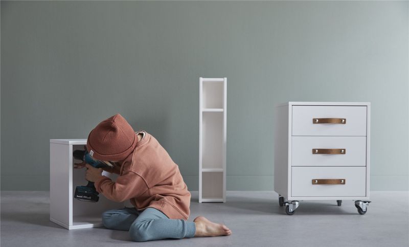 斯堪维亚书架组合书柜：开启孩子的童话收纳王国 - 家居知识