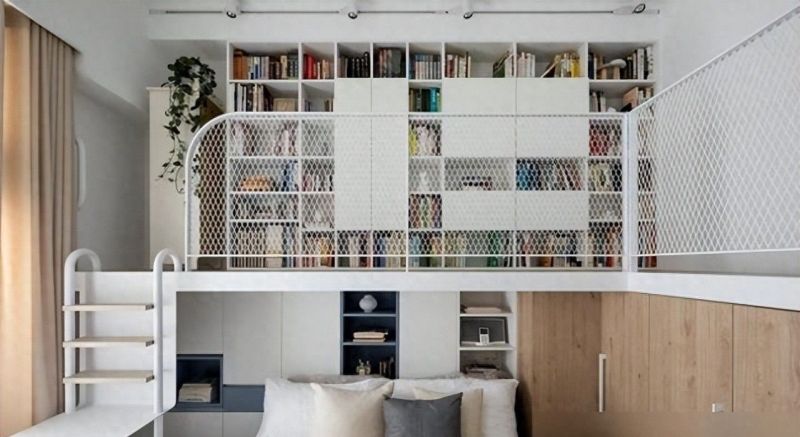 超实用书柜设计，收纳强又美观，居家必备神队友！