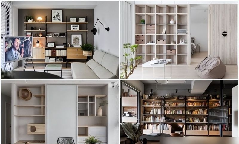 太实用！书柜这样设计不仅收纳强，还美观！简直神队友！ - 家居知识