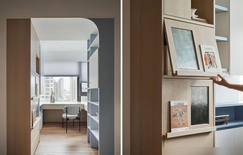 太实用！书柜这样设计不仅收纳强，还美观！简直神队友！ - 家居知识