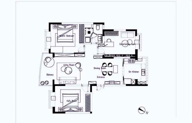 上海太太113㎡新家，因装修布置而走红：原木奶油风，温柔又治愈 - 家居知识