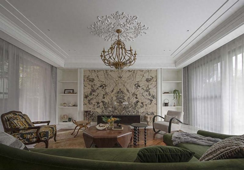 260㎡法式复古家装实景，经典优雅，历久弥新