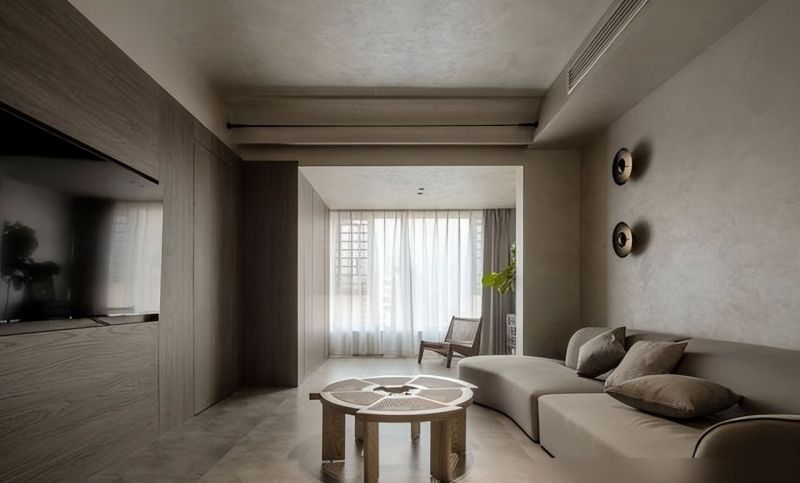 低欲时代的简朴生活，80㎡侘寂风！看似简陋，却是美学最高境界 - 家居知识