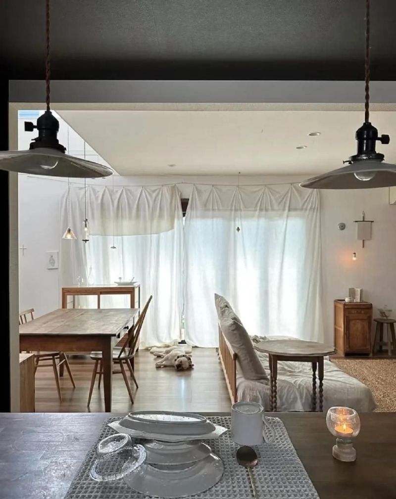 日本夫妇小家：白色侘寂风带来的清爽感 - 家居知识