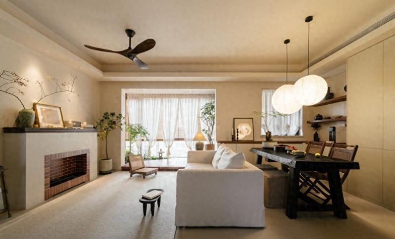 93㎡精装房巧改现代侘寂风，简约不简单，看完秒被圈粉！