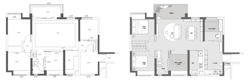 不是北欧不是极简，93㎡精装房改现代侘寂风，看完想住 - 家居知识