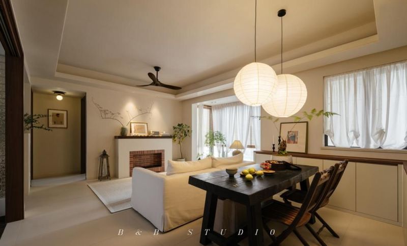 不是北欧不是极简，93㎡精装房改现代侘寂风，看完想住 - 家居知识