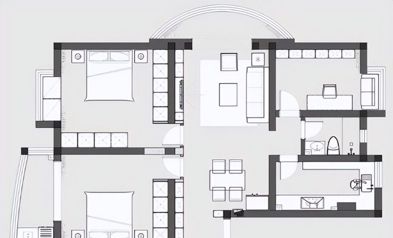 原本以为北欧风已经很好看了，没想到还有极简北欧风 - 家居知识