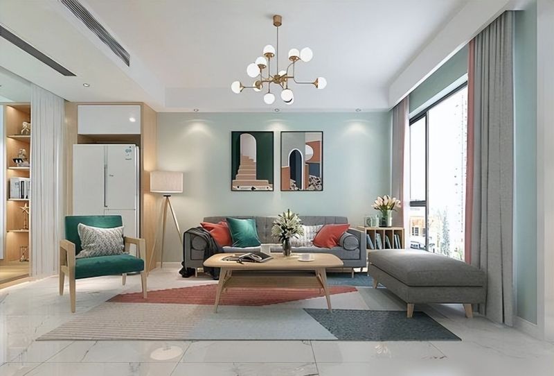 杭州夫妻很有远见，把96㎡三居室装成北欧风，简约中突出设计效果 - 家居知识