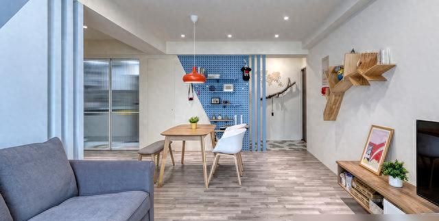 73㎡北欧混搭风三口之家，入户清爽透亮惹人爱