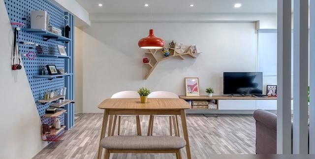 三口之家的73㎡，全屋坚持北欧混搭风，入户那叫一个清爽透亮 - 家居知识