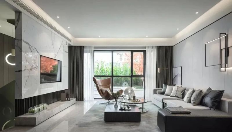 缔梵国际装饰｜160m²现代风设计，打造自然舒适的从容空间 - 家居知识