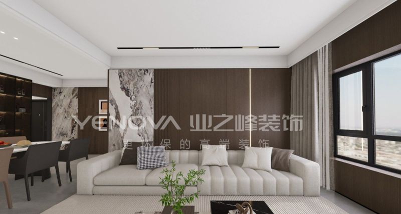 唐山珑湖丽宫95平方米意式现代风格装修效果案例|业之峰装饰 - 家居知识