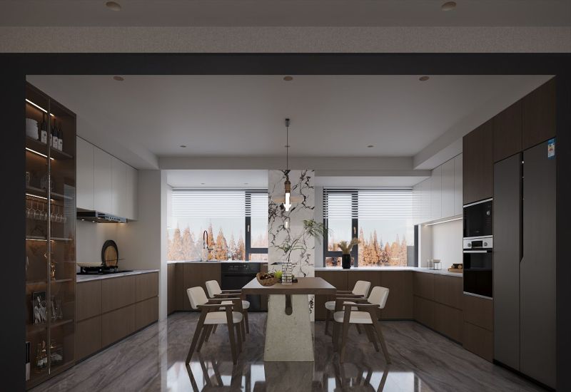 140㎡现代装修|化繁为简装出高级感！ - 家居知识