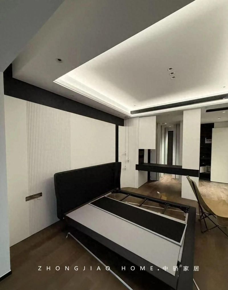 高级感与现代简约的完美碰撞，实景装修VS效果图对比