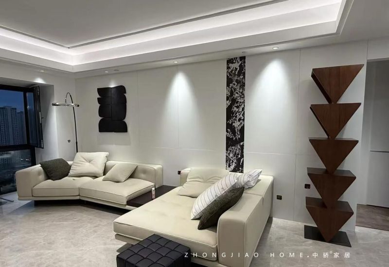 高级感拿捏！现代简约风装修实景 vs 效果图 - 家居知识