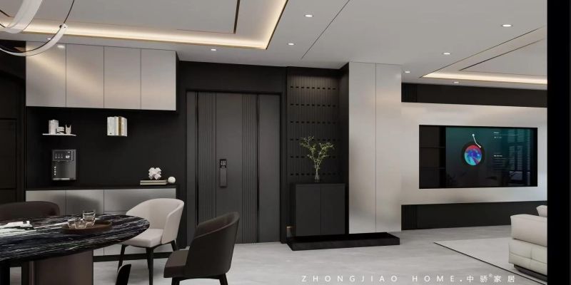 高级感拿捏！现代简约风装修实景 vs 效果图 - 家居知识