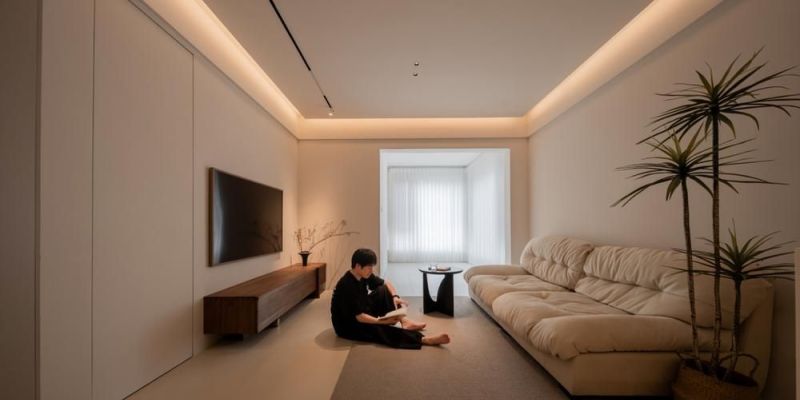 100㎡极简侘寂风爆火：年轻人要的治愈感，藏在这些细节里 - 家居知识