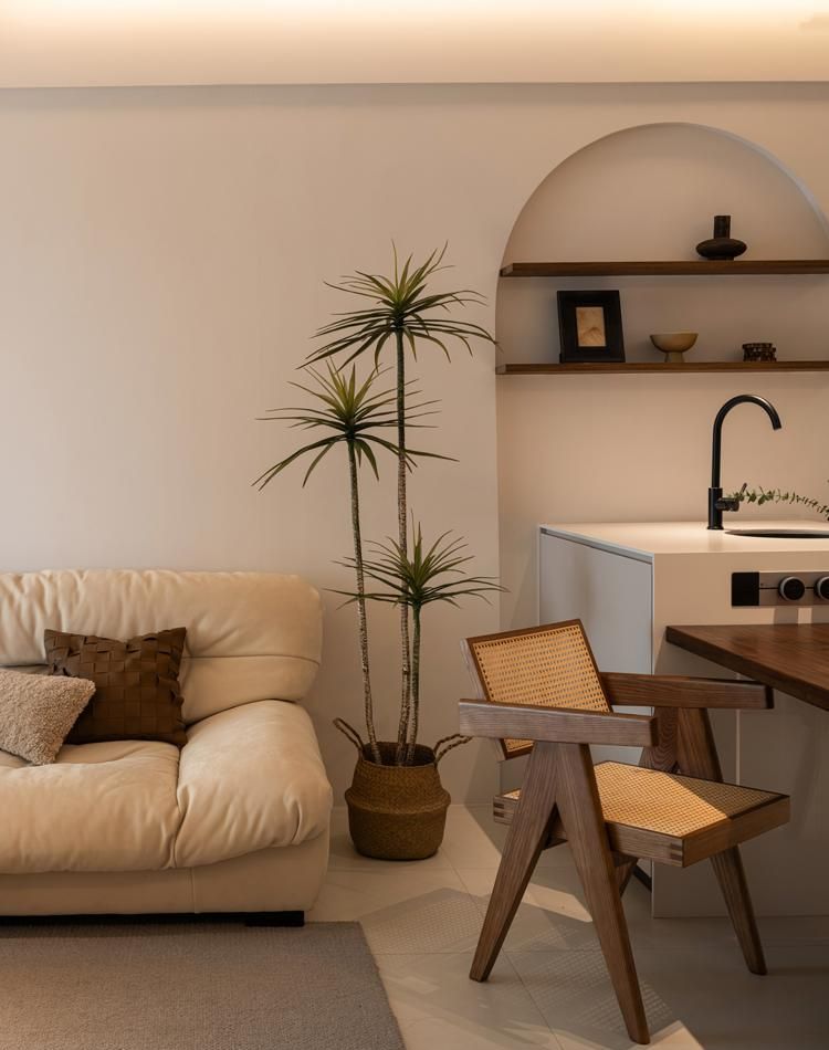 100㎡极简侘寂风爆火：年轻人要的治愈感，藏在这些细节里 - 家居知识