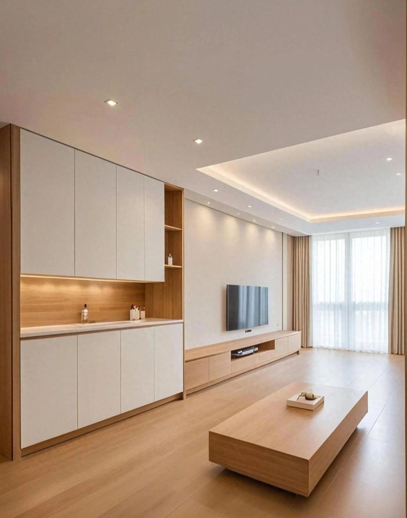 硬装刚结束高级到不敢认，不愧是极简原木风 - 家居知识