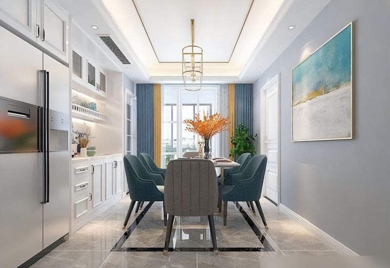 她家的美式风装修，堪称家居界的教科书，看到客厅后，惊艳到我了 - 家居知识