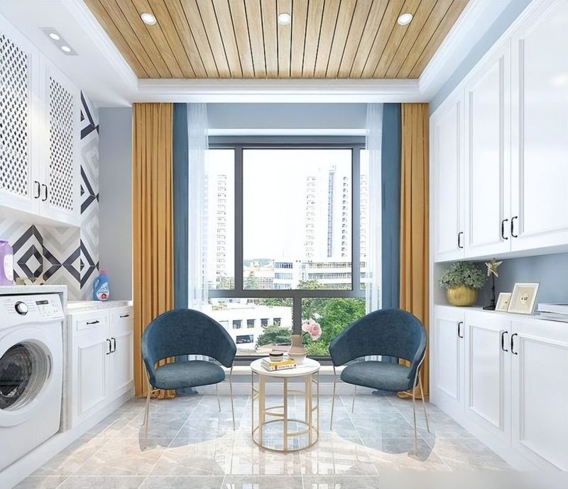 她家的美式风装修，堪称家居界的教科书，看到客厅后，惊艳到我了 - 家居知识