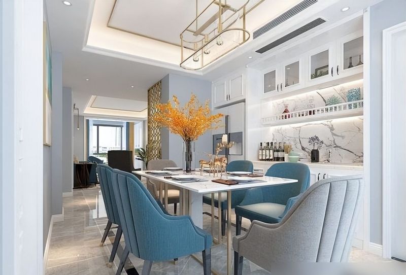 她家的美式风装修，堪称家居界的教科书，看到客厅后，惊艳到我了 - 家居知识