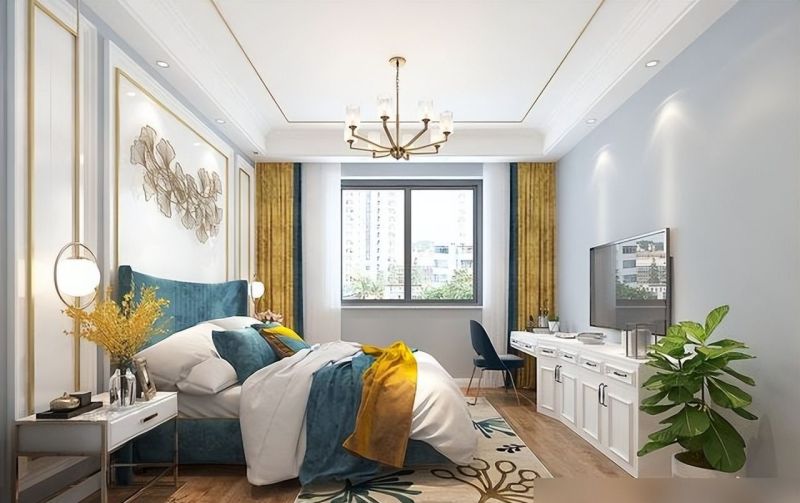 她家的美式风装修，堪称家居界的教科书，看到客厅后，惊艳到我了 - 家居知识