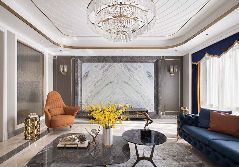 143㎡美式轻奢装修实景|迷人的精致生活！ - 家居知识